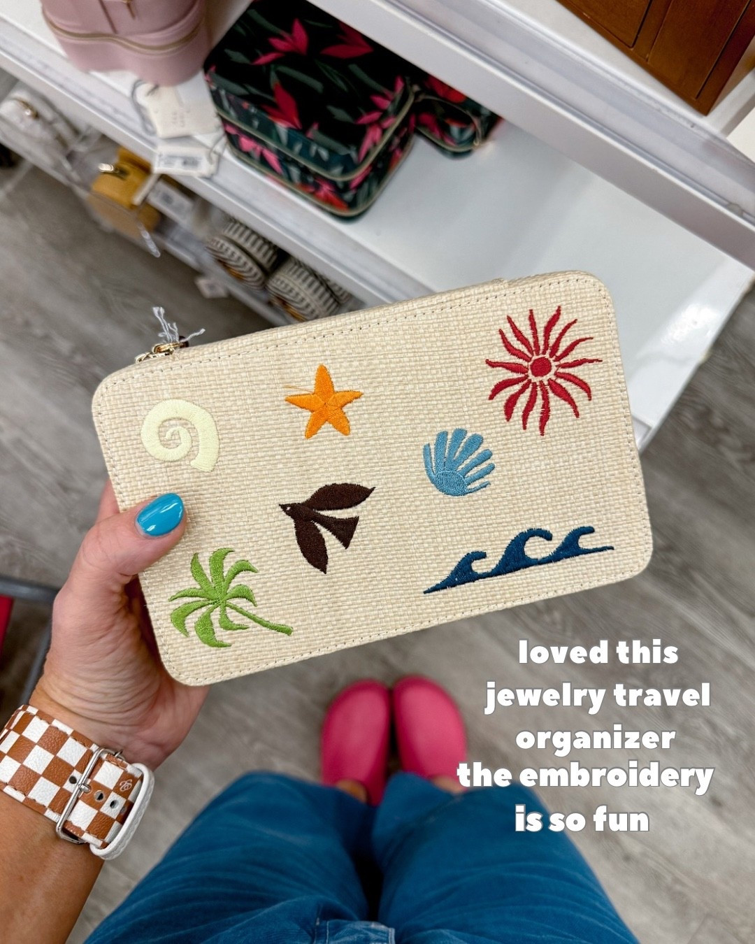 Jewelry organizer 
Wanted this and now I wish I had grabbed it! The embroidery is so pretty and colorful! 


#LTKMothersDay #LTKOver40