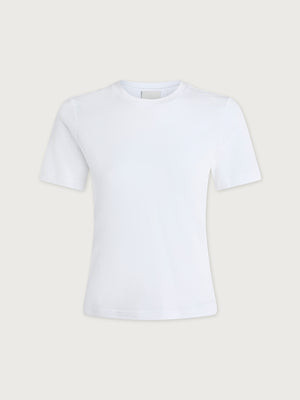 Regina Fitted Tee | Varley US, Taupe Marl / XXS | Varley US
