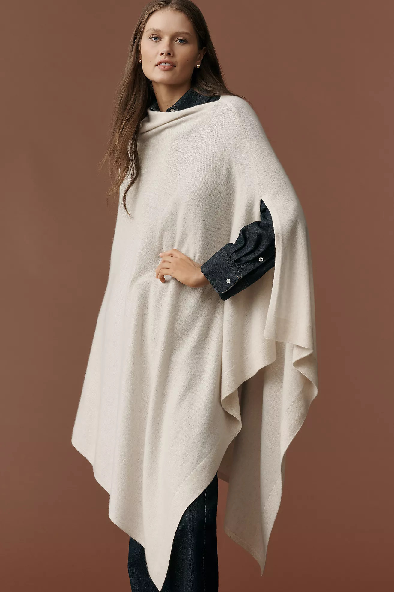 By Anthropologie Cashmere Poncho Wrap | Anthropologie (US)