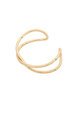 BaubleBar Artemis Cuff Bracelet in Metallic Gold. | Revolve Clothing (Global)
