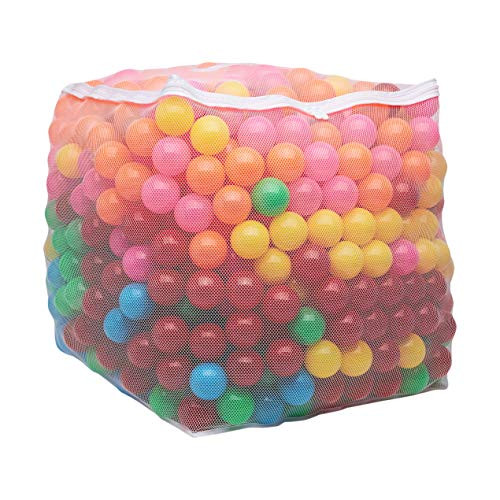 Amazon Basics BPA Free Crush-Proof Plastic Ball, Pit Balls with Storage Bag, Toddlers Kids 12+ Months, Pack of 1000 Balls, 6 Bright Colors | Amazon (US)