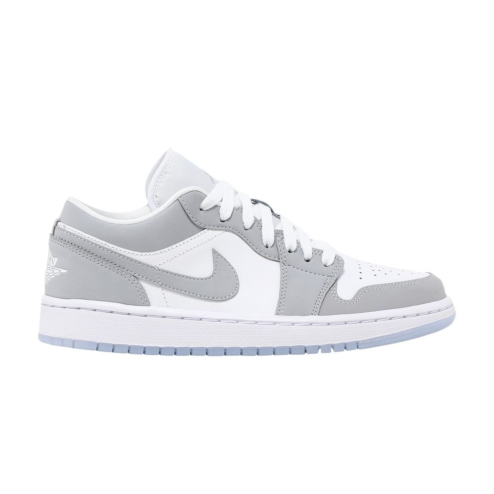 Wmns Air Jordan 1 Low 'White Wolf Grey' | GOAT