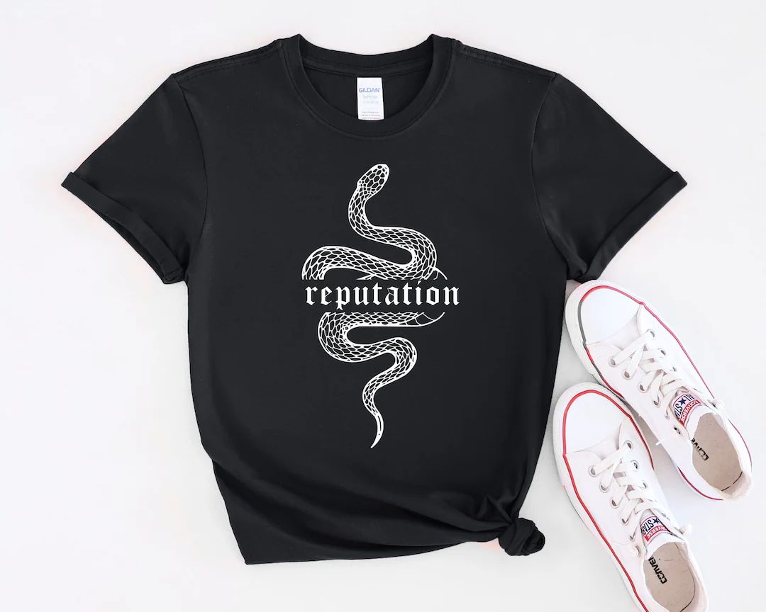 Reputation Snake T Shirt Swiftie Look What You Made Me Do | Etsy (US)