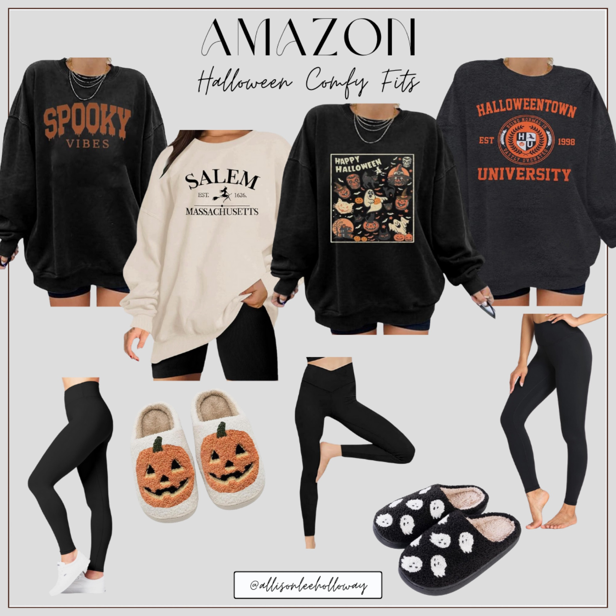 Sweatshirts, slippers, leggings, OH MY! Get the best Halloween comfy fit here! 

#LTKHalloween #LTKSeasonal #LTKFindsUnder50