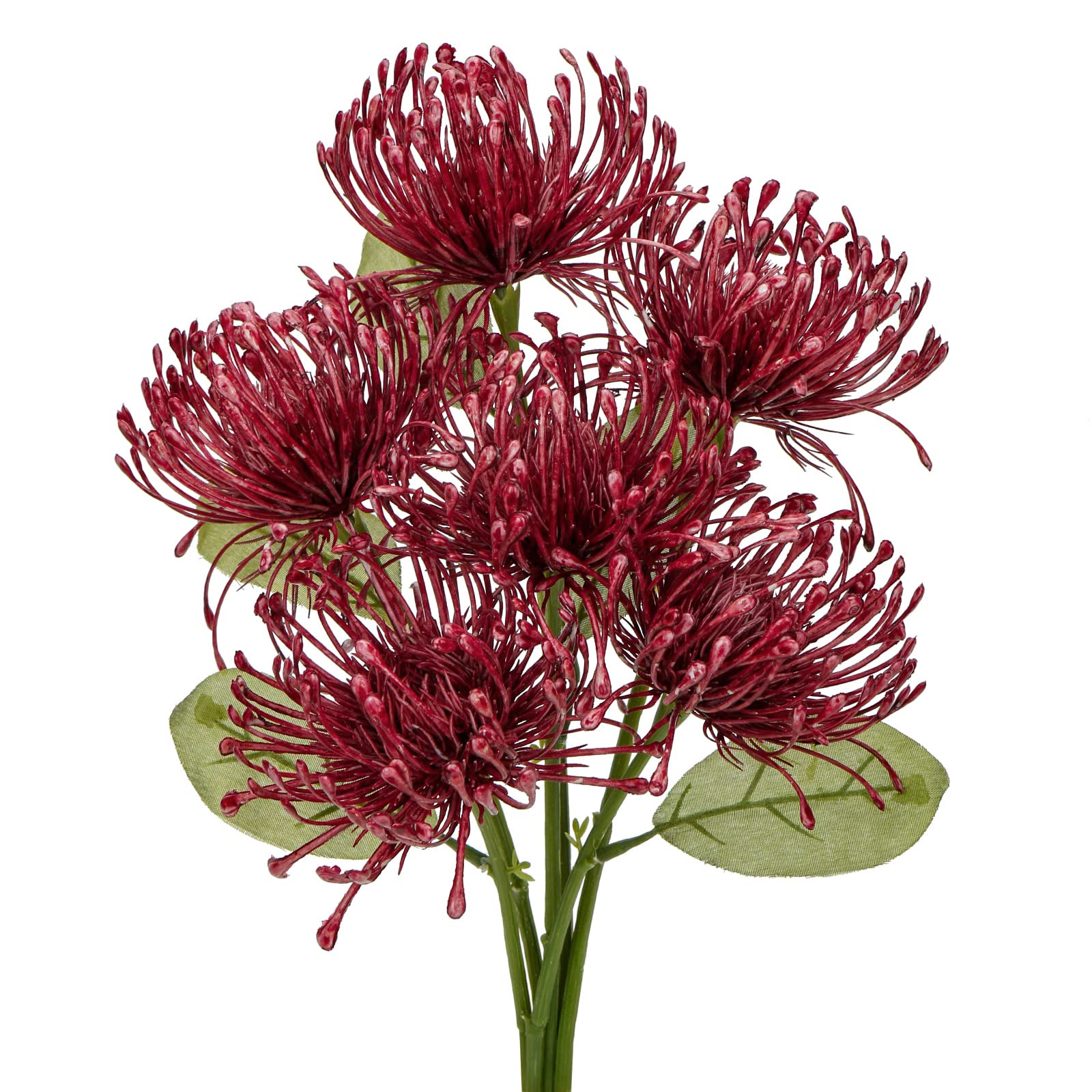 Briful 6PCS Artificial Chrysanthemum Fall Flowers 4'' Faux Pincushion Flower Large Spider Mums Au... | Amazon (US)
