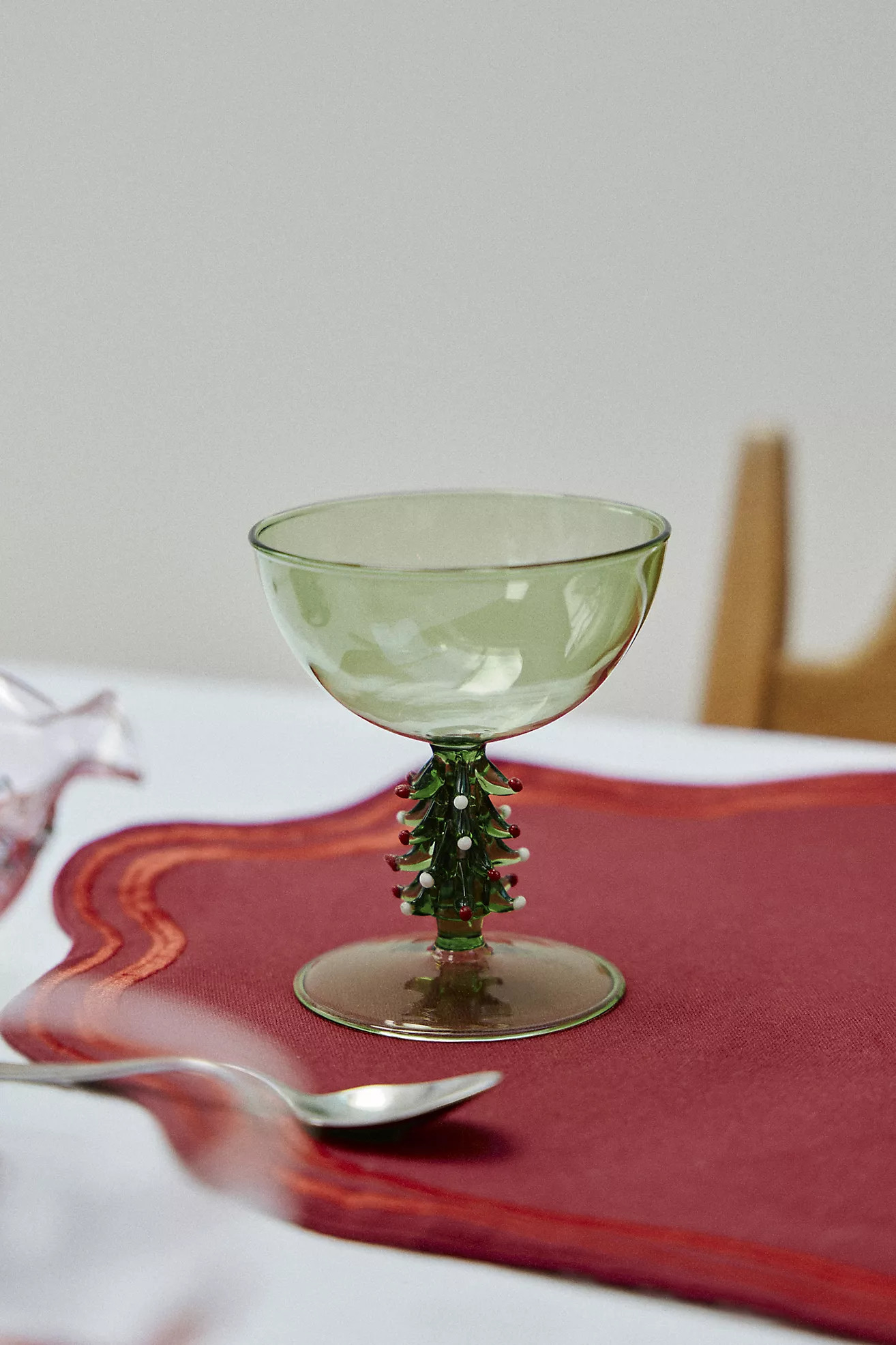 Icon Stemmed Coupe Glass | Anthropologie (US)