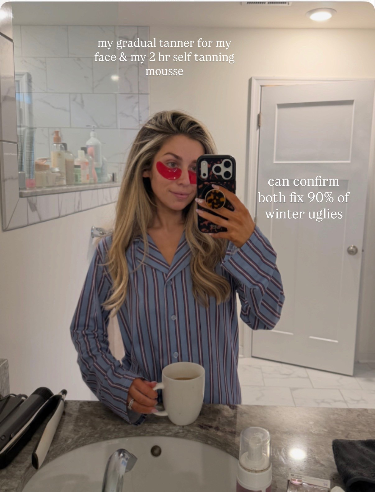 Self tanner and pjs I’ve had on repeat 

#LTKBeauty #LTKgrwm #LTKselfcare