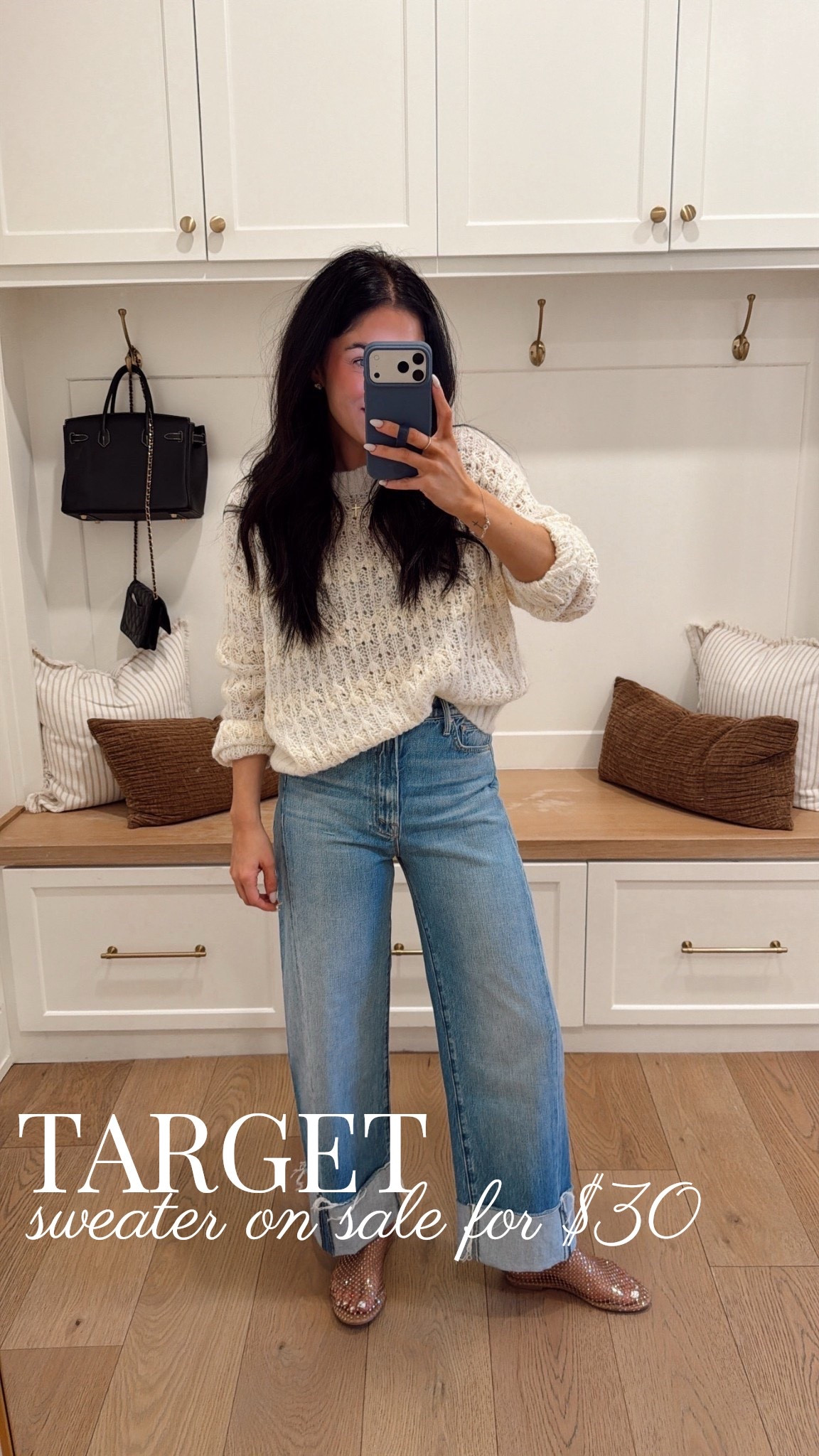 This sweater is on sale for $30 right now!! I am wearing a small in the sweater. Size DOWN in the jeans! I’m typically a 25 or a 26 and I wear a 24 in these! 

Sale alert, watchnow, spring fashion, summer fashion, finds under 50, Katy roach

#LTKootd #LTKSaleAlert #LTKSeasonal