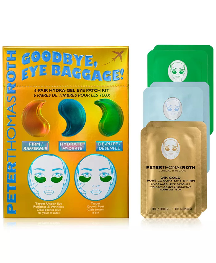 6-Pc. Hello, Jet Setter! Hydra-Gel Eye Patch Travel Set | Macy's Canada