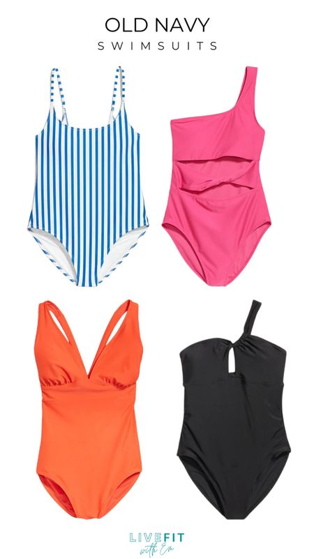 Dive into summer with Old Navy’s latest swimsuit collection! 🌊 Whether you’re all about bold stripes, playful pinks, vibrant oranges, or classic blacks, there’s a style here for every beach day, poolside lounge, and sun-soaked adventure. These one-piece wonders are perfect for mixing and matching with your favorite beach cover-ups. Grab one for that upcoming vacay or just to add a splash of fun to your swimwear wardrobe! 🏖️ #OldNavySwim #SummerReady #SwimwearStyle #LiveFitWithEm

#LTKSeasonal #LTKswim #LTKfindsunder50