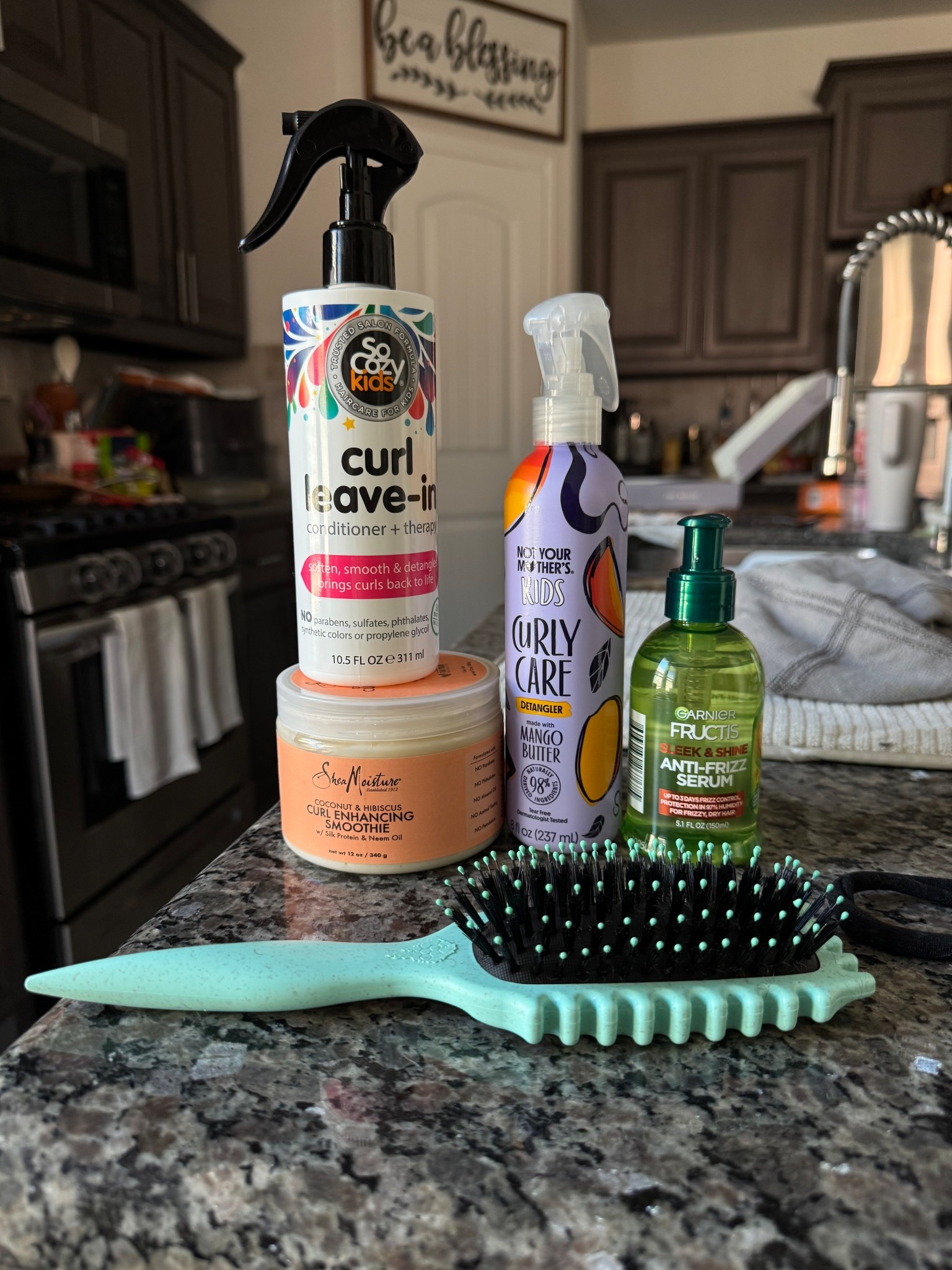 Toddler hair care 