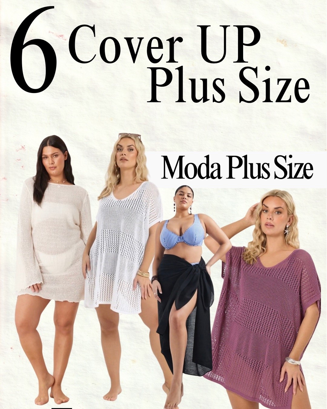 6 Cover Up Plus Size para este verano! 

#LTKPlusSize #LTKSeasonal #LTKActive