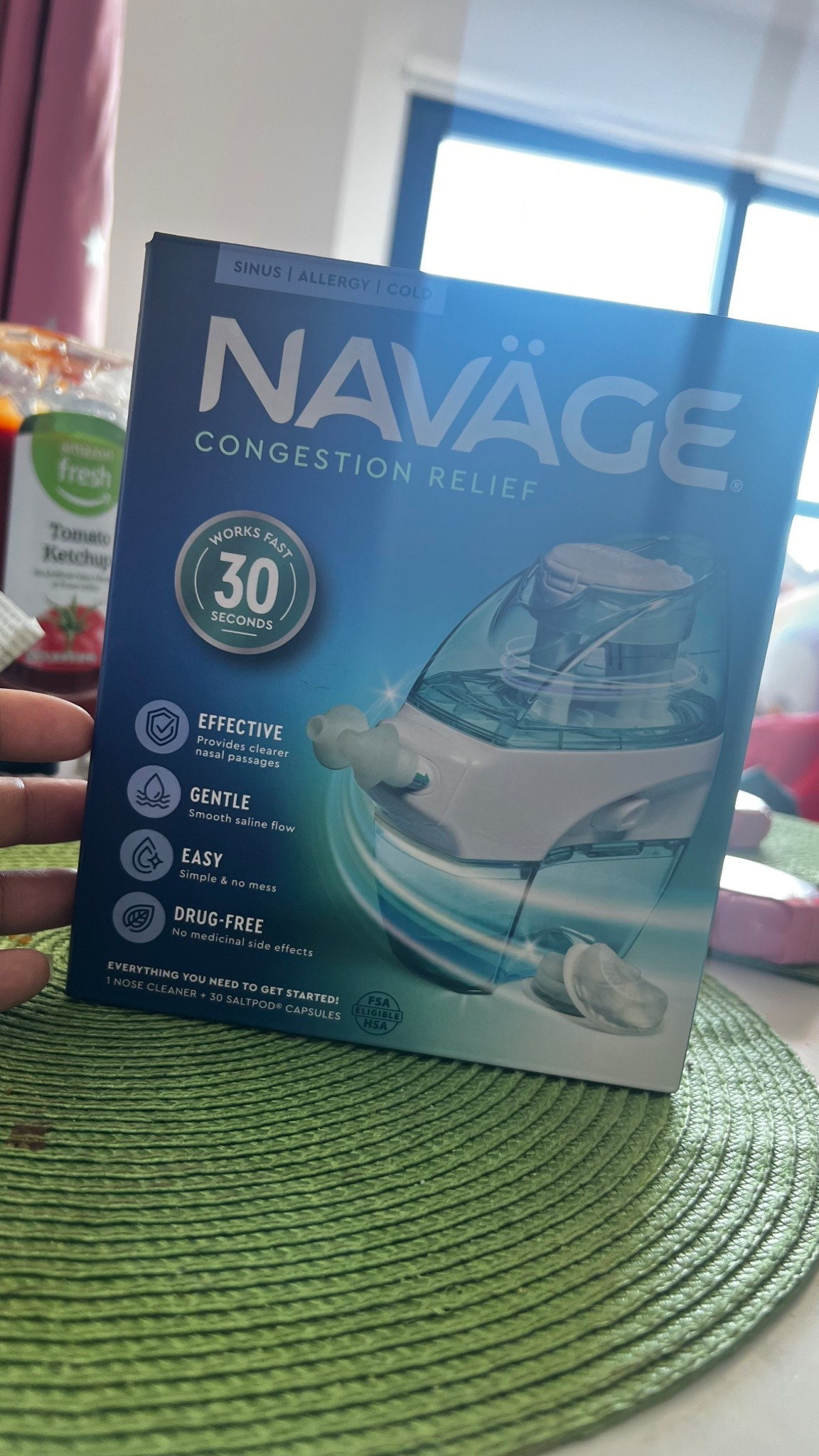 Congestion has nothing on Us! I gave in a bought this Gadget and it flushes out my Sinuses so well that I can Breath in the Air I was lacking! 
Get you one to decongest during this Cold/Flu season and the Allergy Season That Follow 😭

#LTKSeasonal #LTKdayinmylife #LTKselfcare