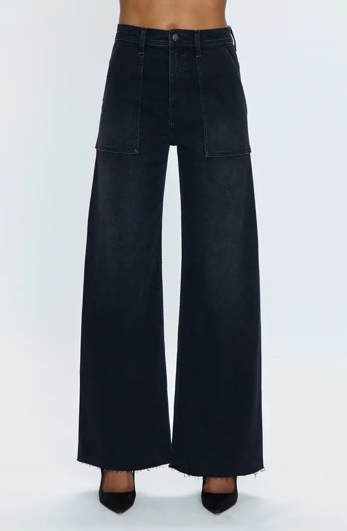 Pistola Penny Wide Leg Utility Jeans | Nordstrom | Nordstrom