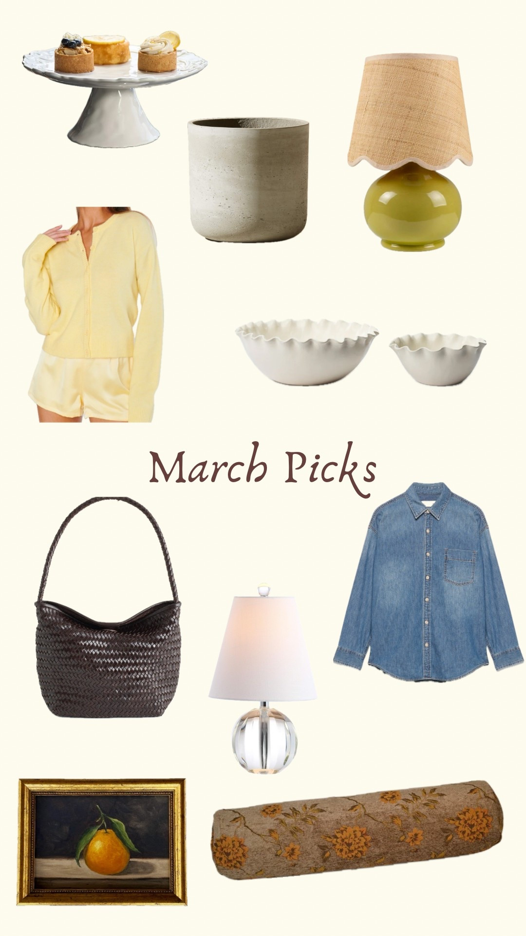 MARCH PICKS 🧺 

#LTKHome
