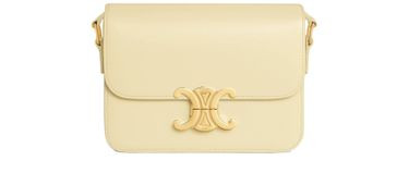 Teen Triomphe bag in shiny calfskin - CELINE | 24S US