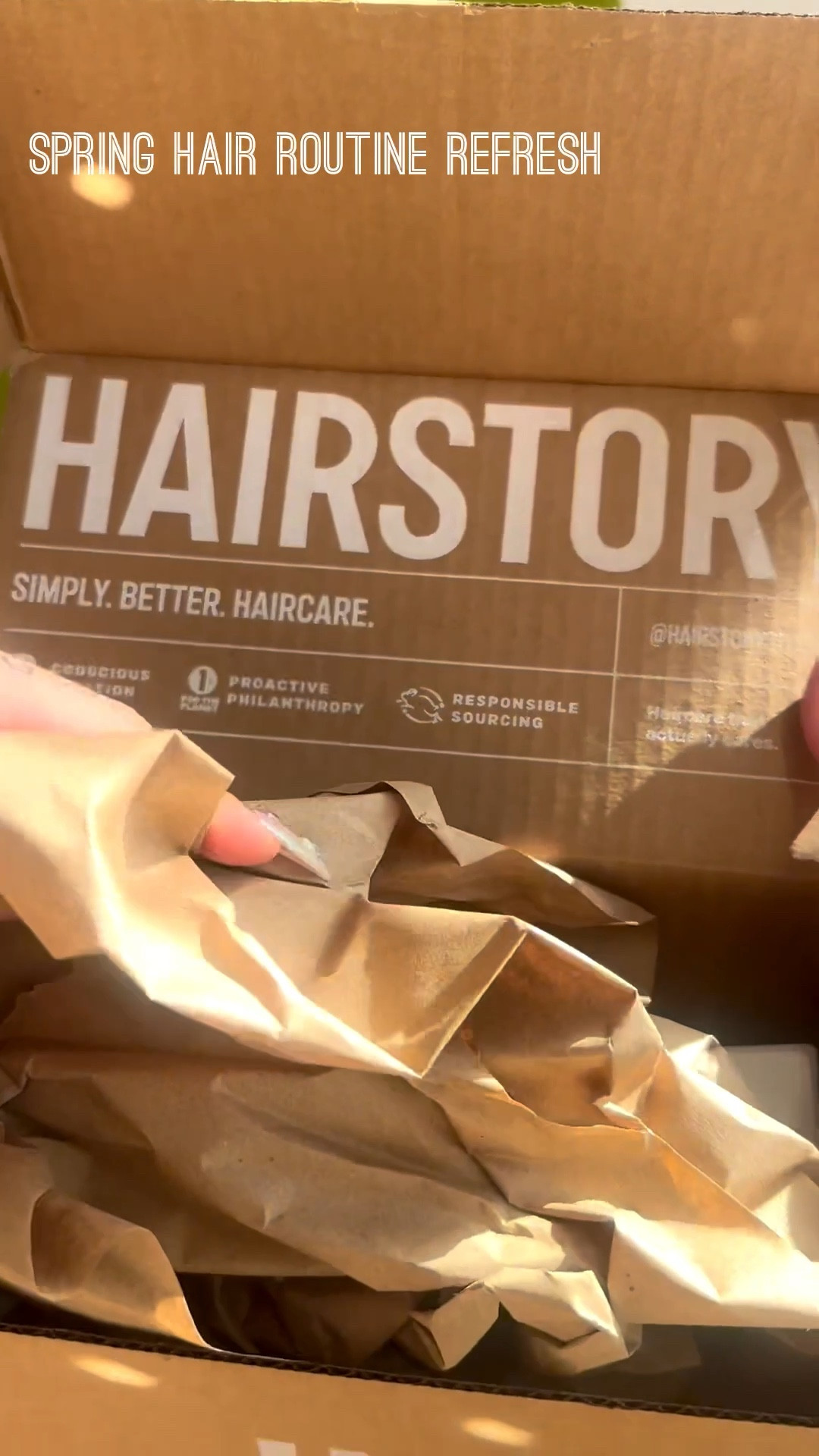 Spring hair routine refresh made easy with hair story 

#LTKBeauty #LTKselfcare #LTKgrwm