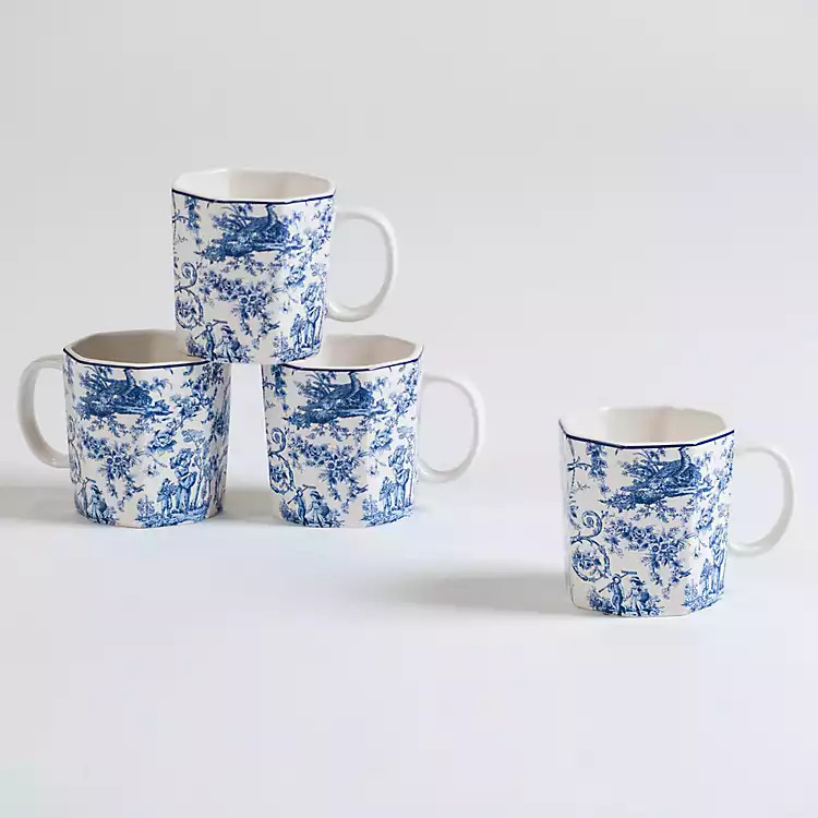 New! Jolie Toile Mugs, Set of 4 | Kirkland's Home