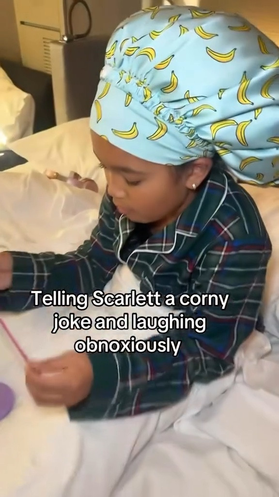 I thought it was hilarious! 😆🤣 Scarlett would wear this bonnet all day if I let her! Silks // bonnet // plaid pajamas 

#LTKHoliday #LTKKids #LTKSeasonal