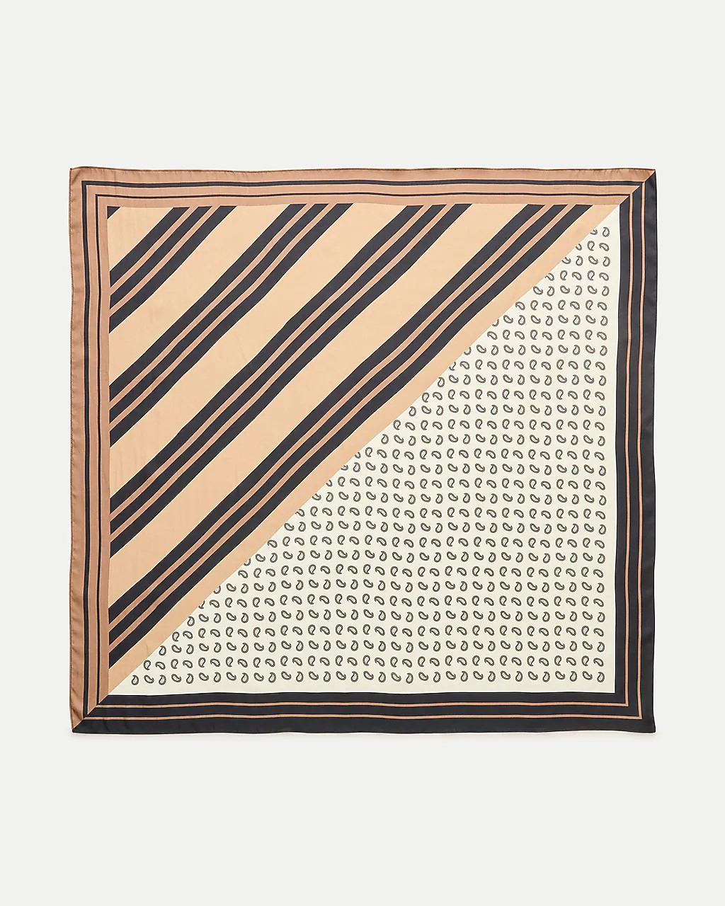 Printed silk scarf | J. Crew US