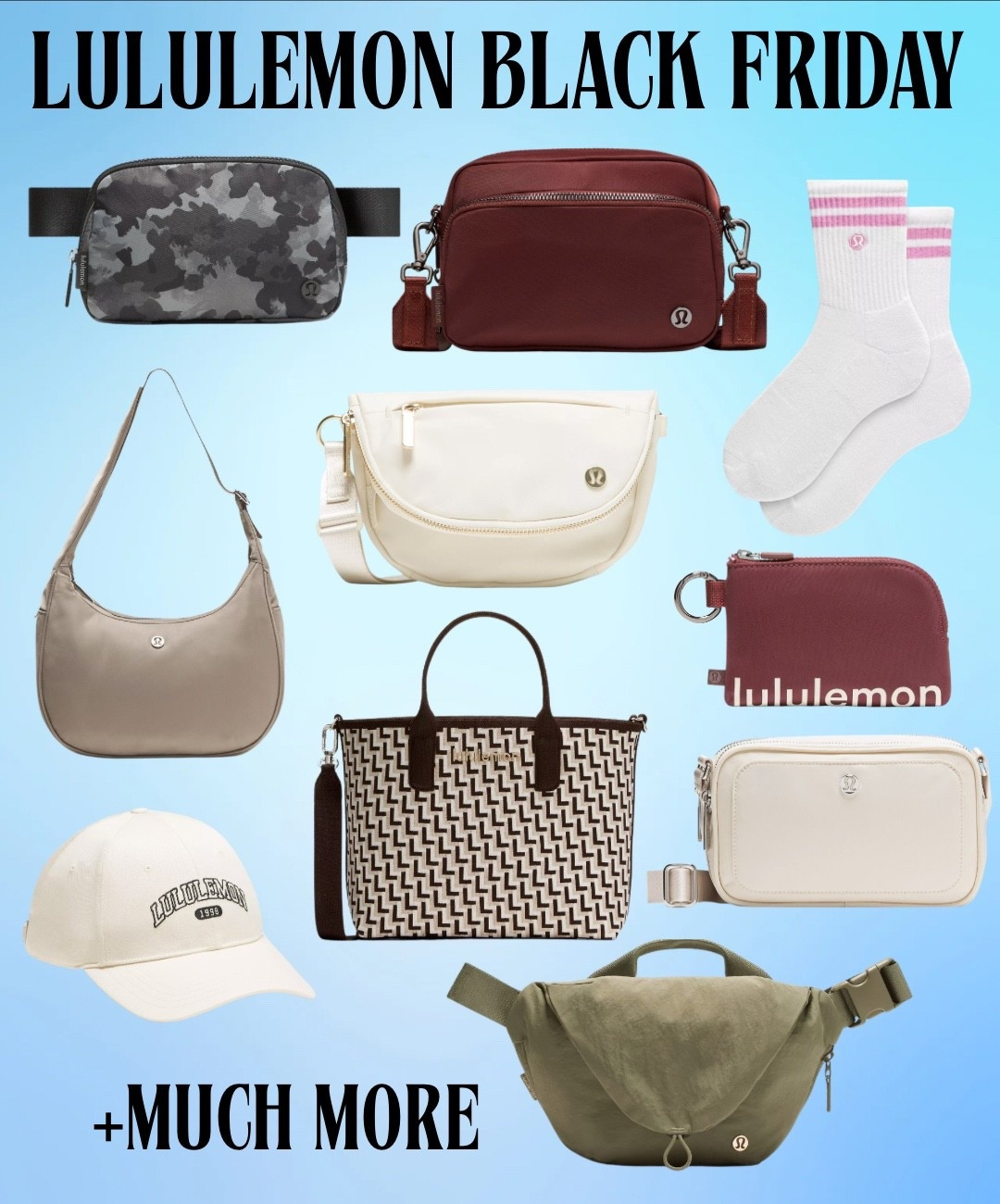 Lululemon Black Friday sale is live! Rounding up some accessories that make great holiday gifts on sale, including belt bags, Crossbody bags, shoulder bags, socks, and more! 

#LTKGiftGuide #LTKFindsUnder50 #LTKCyberWeek