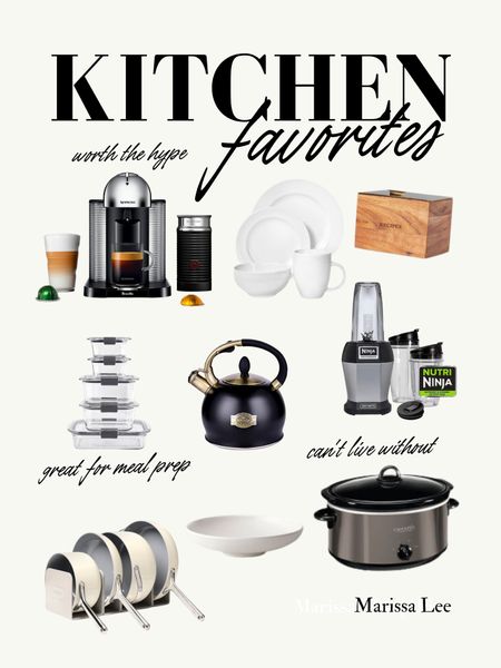 A list of all my kitchen favorites and essentials 🍳 cookware, dishes, nifty gadgets, decor, etc. All of which have helped us turn military base housing into a home 💗

#LTKunder50 #LTKunder100 #LTKhome