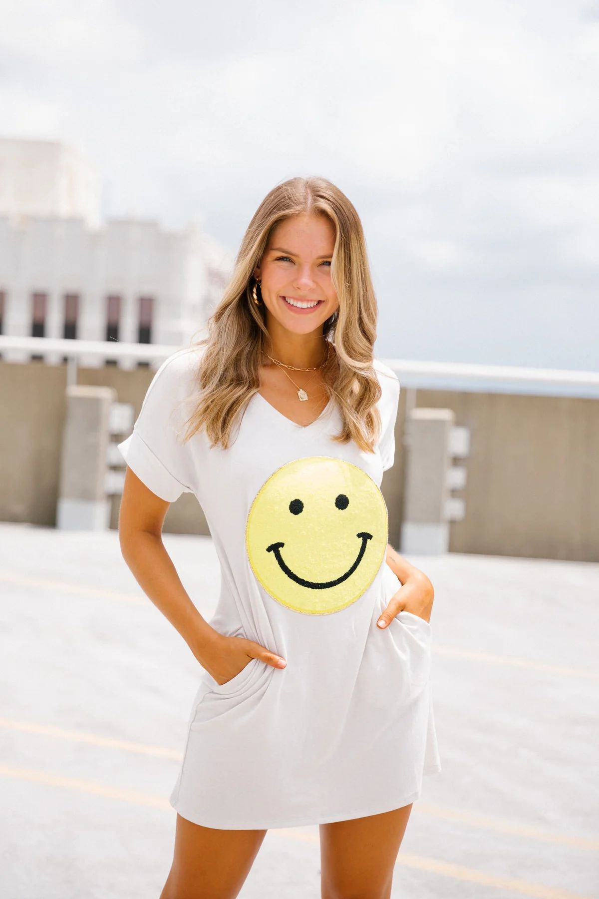 HAPPY DAZE TSHIRT DRESS | Judith March