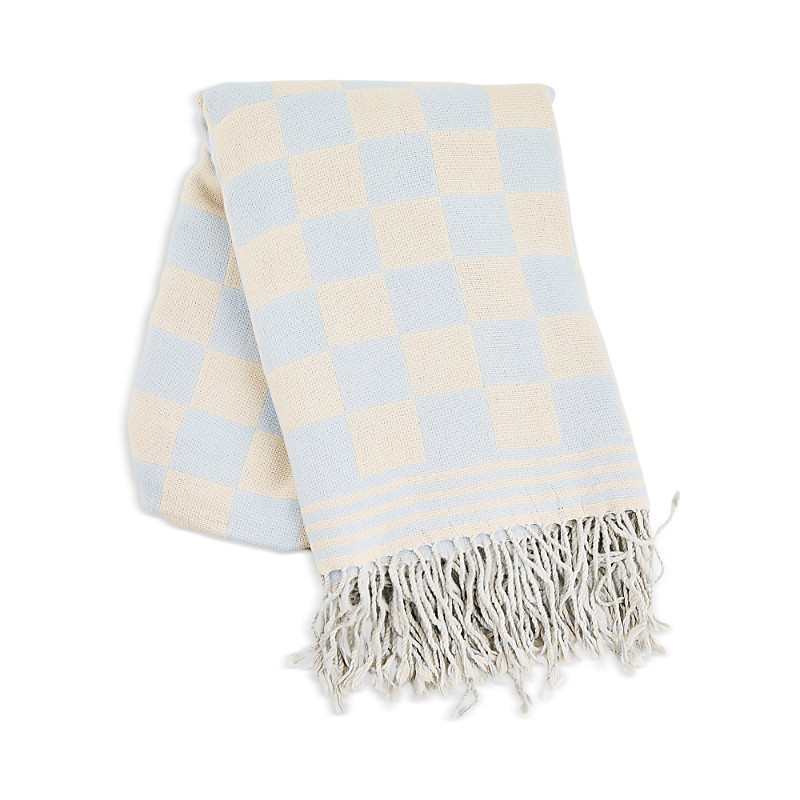 MacKenzie-Childs Gray Malin Ski Holiday Check Throw - Exclusive | Bloomingdale's (US)