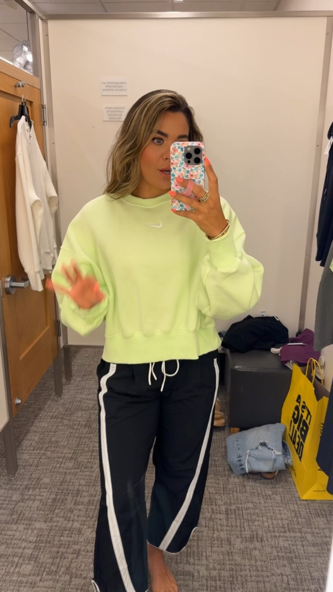 Love this color sweatshirt- wearing a small
Free people track pants- size XS

NSale, Nordstrom anniversary sale, athleisure 

#LTKActive #LTKSaleAlert #LTKStyleTip