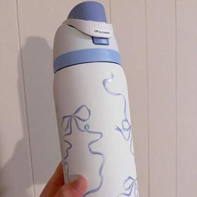 UrbanOutfitters Tied And True FreeSip 32 Oz Bow Water Bottle Exclusive To The United States | SHEIN