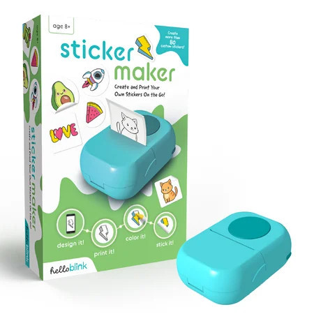 Hello Blink Sticker Maker – Create Your Own Stickers – Minimum recommended Age Is 8 year Old and Up. | Walmart (US)