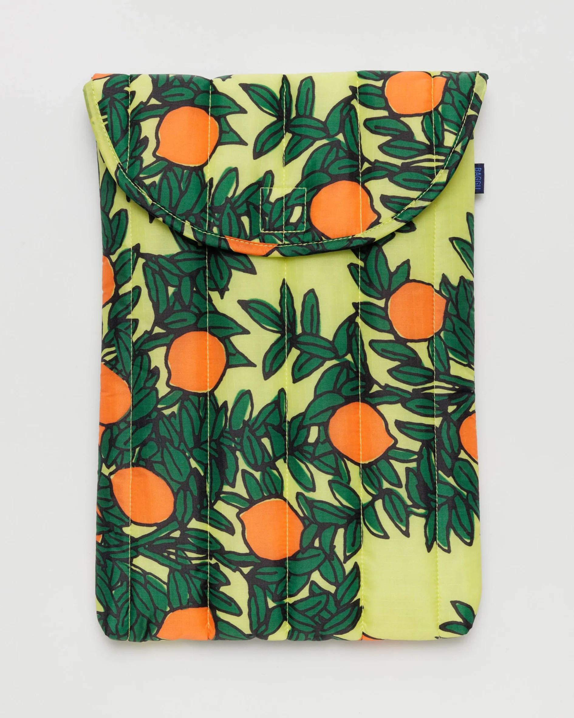 Puffy Laptop Sleeve 16" : Orange Tree Yellow - Baggu | BAGGU