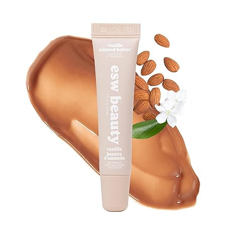 ESW Beauty Vanilla Almond Butter Lip Treatment - Light Caramel Brown Tint with Shea Butter, Vitam... | Amazon (US)