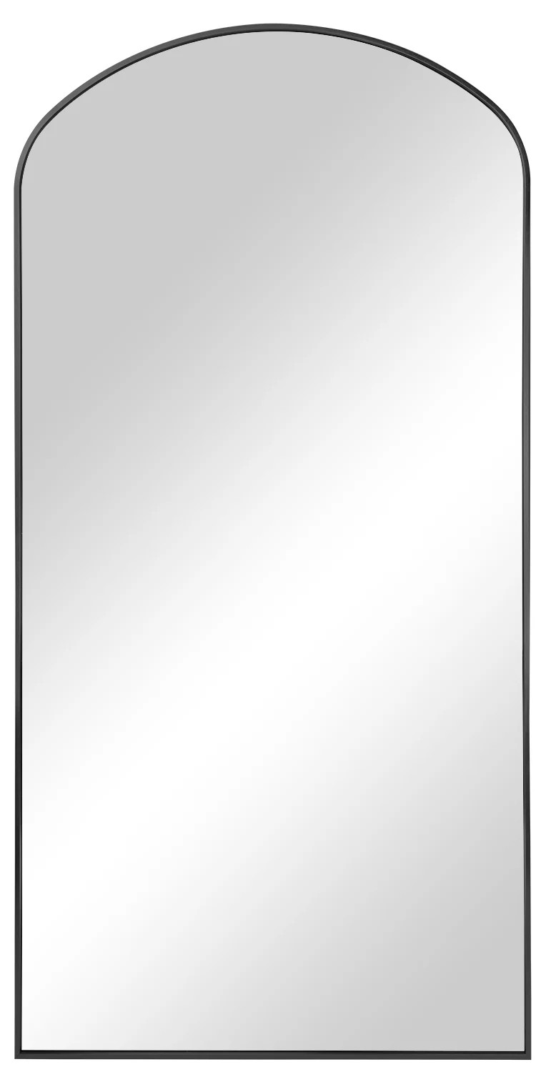 Better Homes & Gardens 30x60 Arch Black Finish Mirror | Walmart (US)