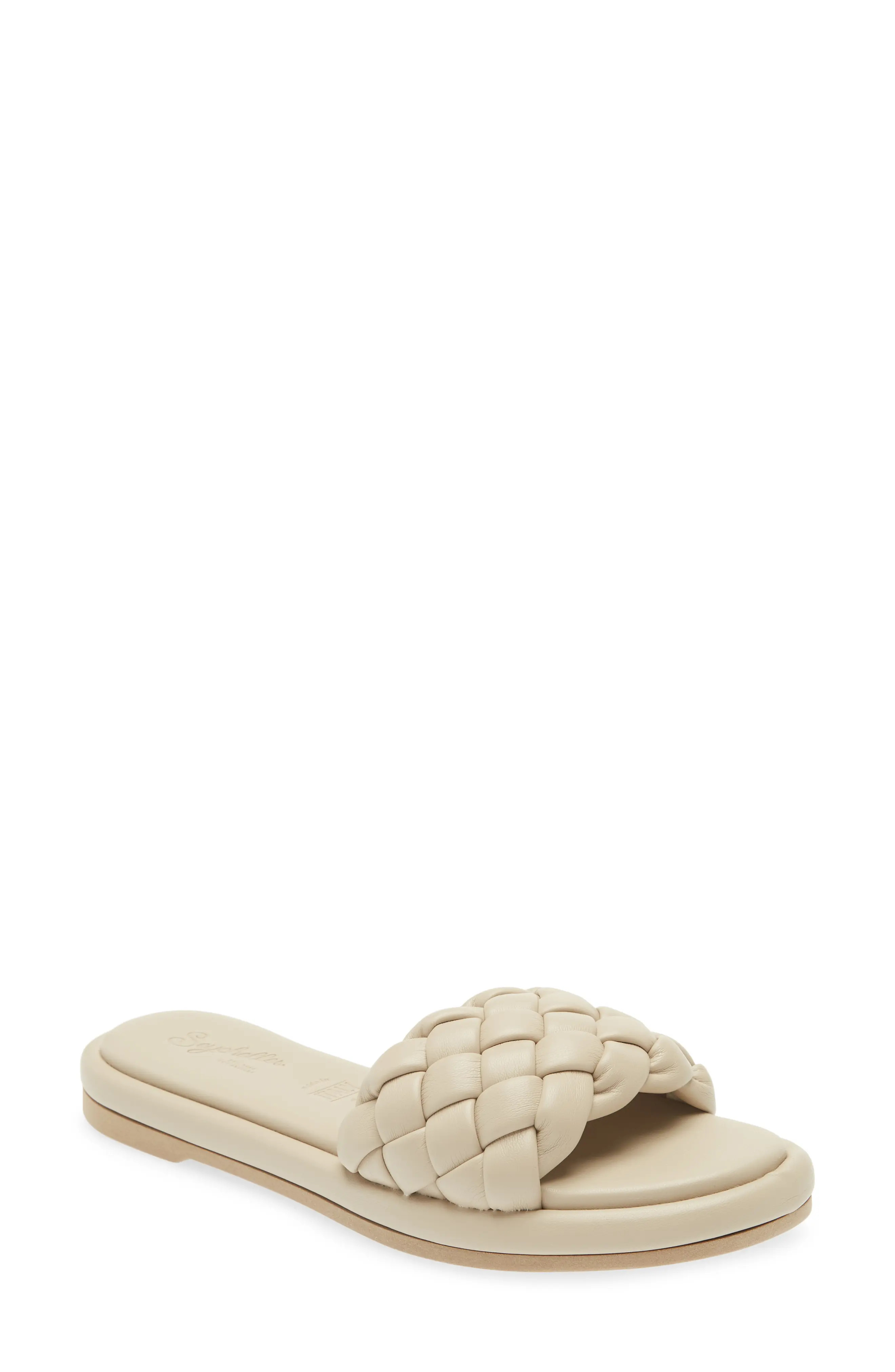 Seychelles Bellisima Slide Sandal in Oatmeal at Nordstrom, Size 10 | Nordstrom