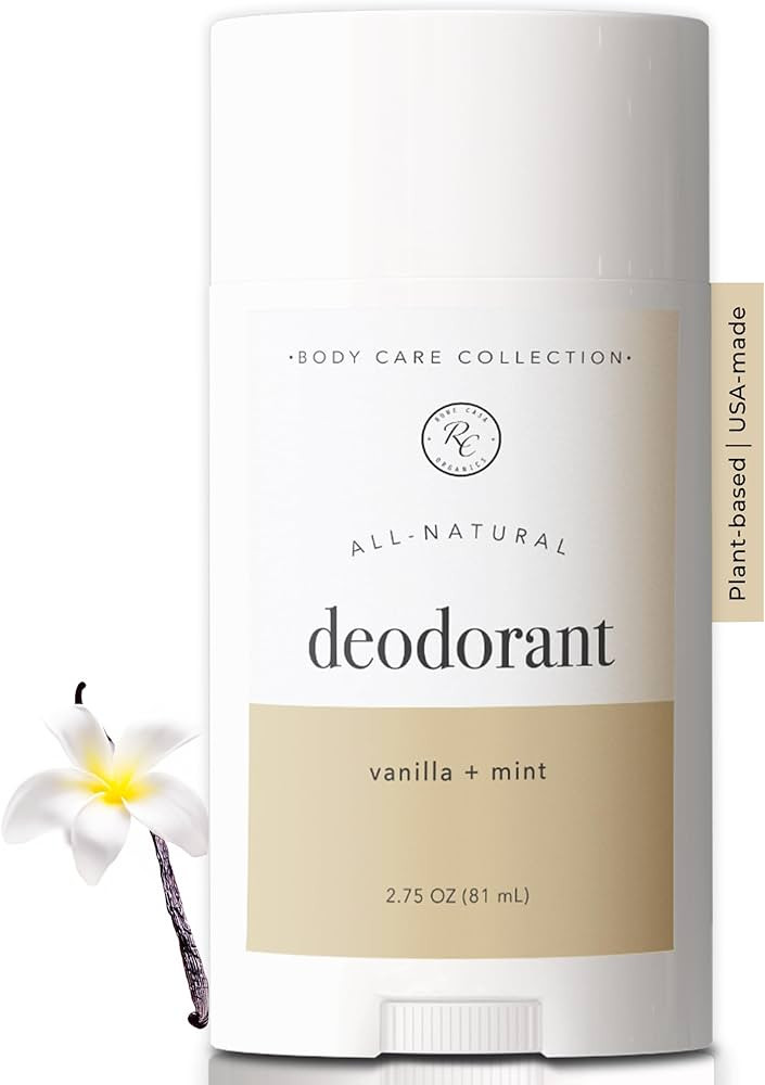 Rowe Casa Organics Vanilla + Mint Natural Deodorant for Men and Women, Sweet and Refreshing Parab... | Amazon (US)