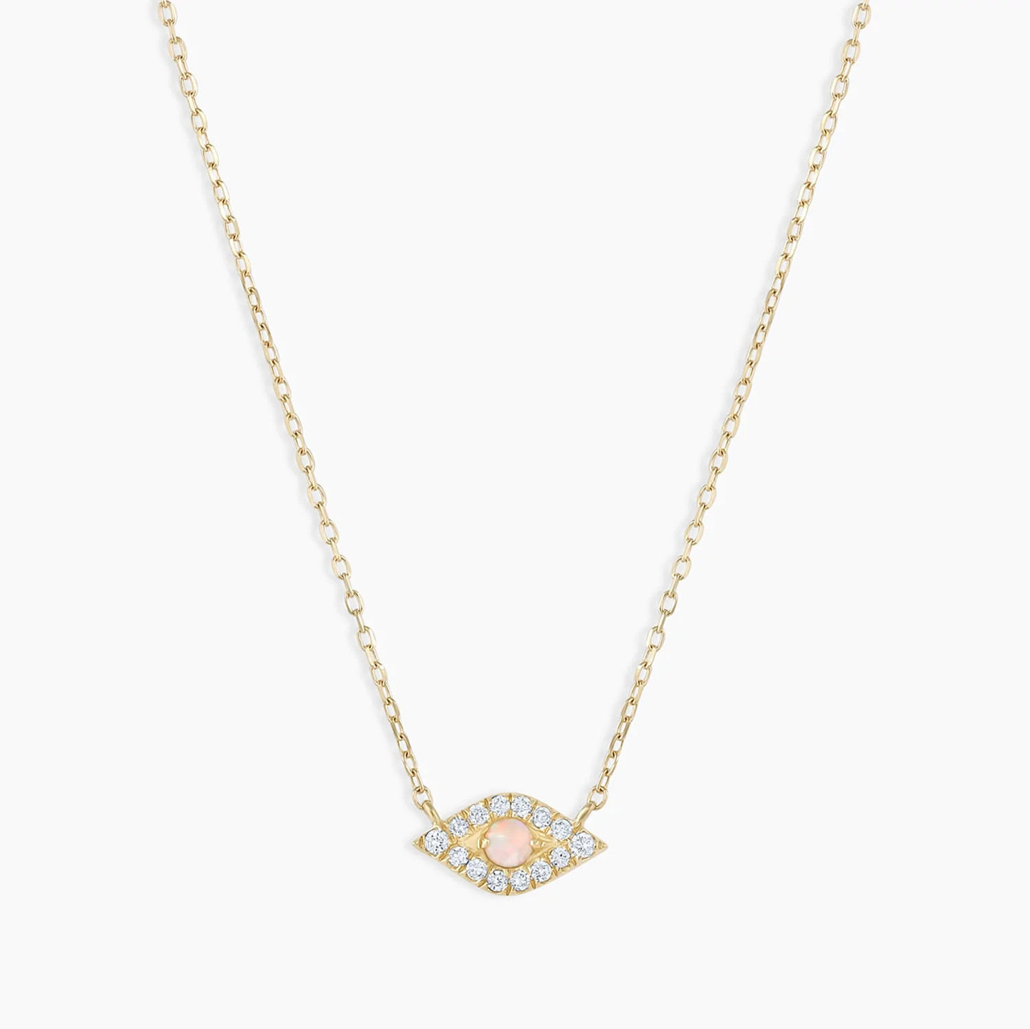 Diamond Evil Eye Necklace | Gorjana