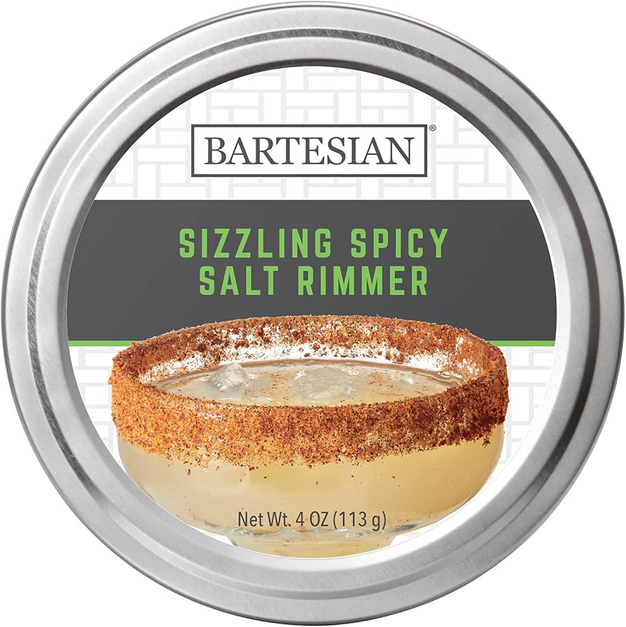Bartesian Sizzling Spicy Salt Cocktail Glass Rimmer - Margaritas Cocktails Flavored Rimming Garni... | Amazon (US)