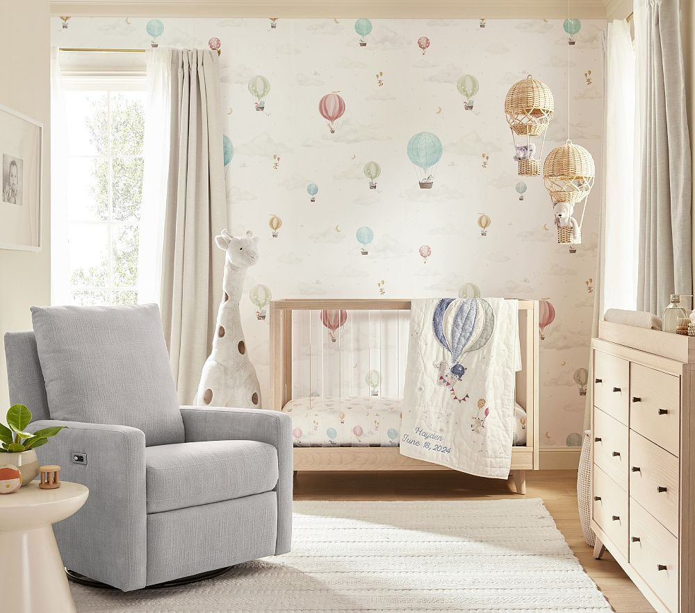 Up, Up and Away Wallpaper | Pottery Barn Kids