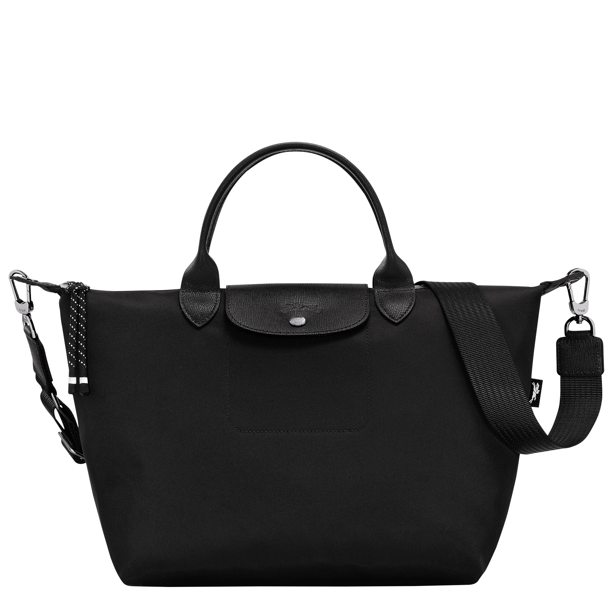 Le Pliage Energy L Handbag Black - Recycled canvas | Longchamp US | Longchamp