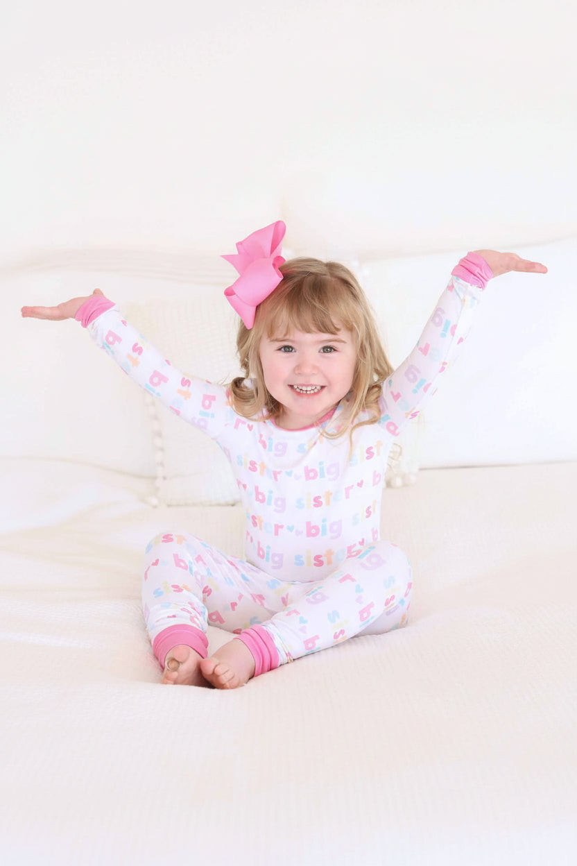 Big Sister Two Piece Pajama Set | Caden Lane
