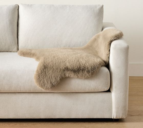 Faux Fur Mink Hide | Pottery Barn (US)