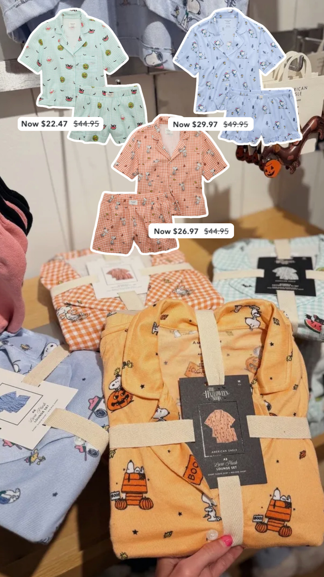 Pajamas on sale from American Eagle!! So cute!!

sale alert, watchnow, finds under 50, finds under 100, aerie, halloween, seasonal, elaina zinke 

 #LTKootd #LTKmomlife #LTKSeasonal