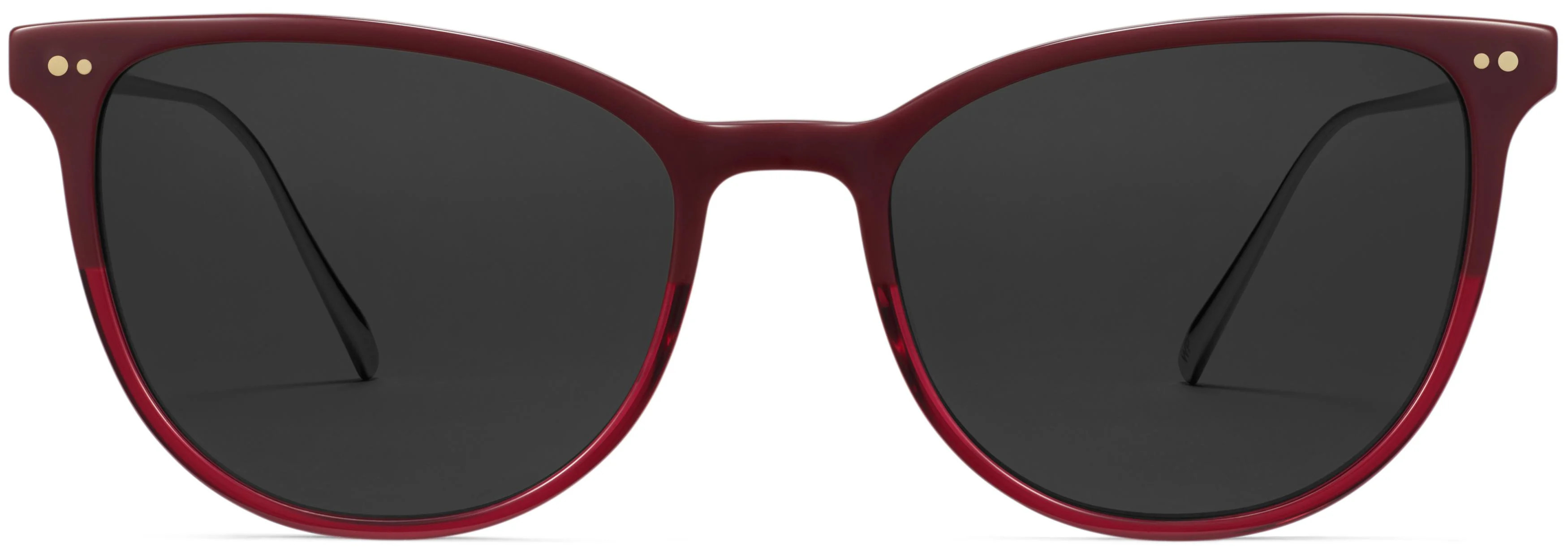 Maren Sunglasses in Oxblood Fade with Polished Gold | Warby Parker | Warby Parker (US)