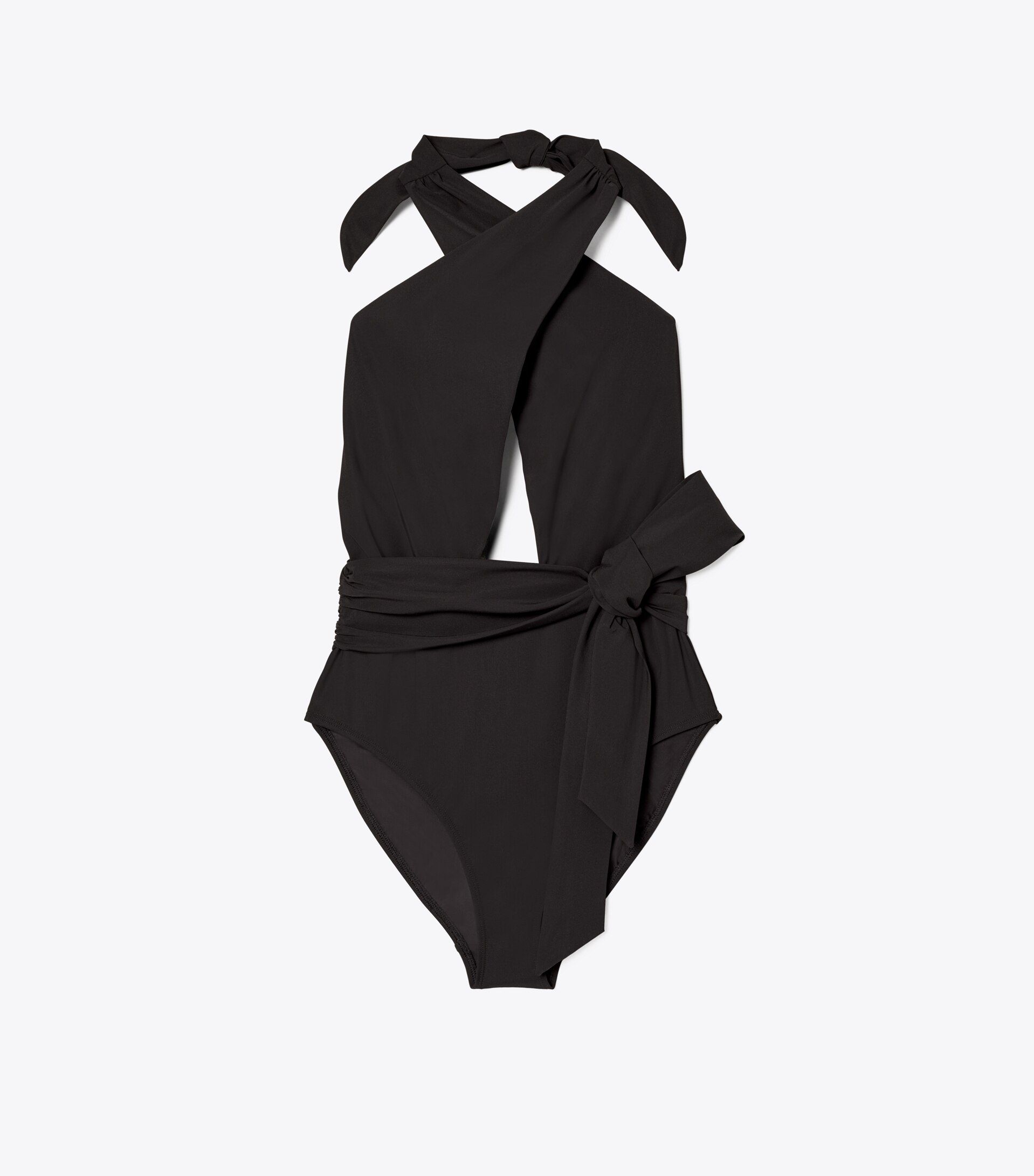 Wrap One-Piece Swimsuit | Tory Burch (US)