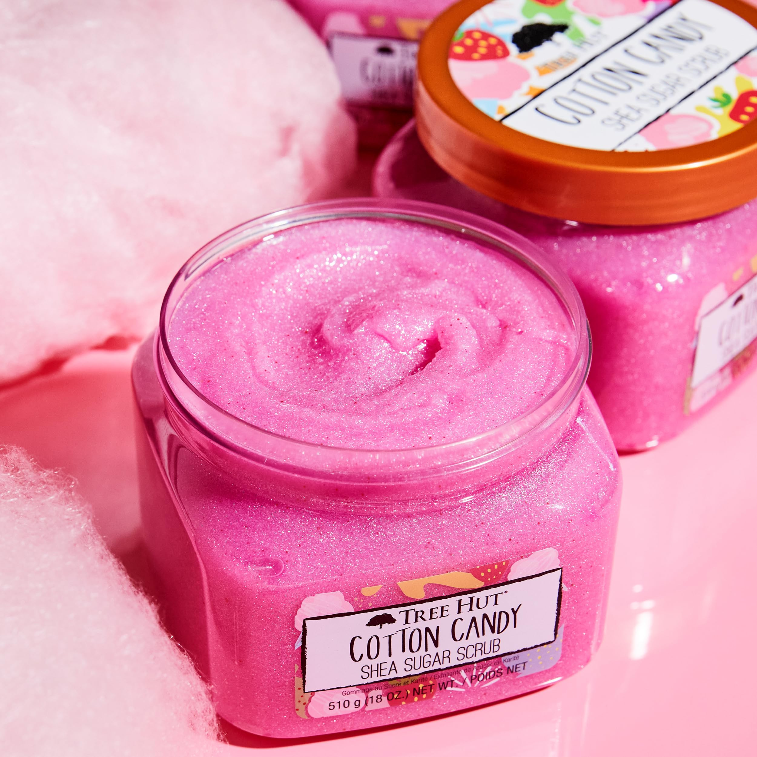 Brand: Tree Hut
4.5
4.5 out of 5 stars
(6,664)
Tree Hut Cotton Candy Shea Sugar Scrub, 18oz
 
 
 
 
 
 
 
 
 
 
No featured offers available
Learn more
Delivering to Mississauga L5R – Update location
6 options from $25.65$25.65
Add to Wish List
 | Amazon (CA)