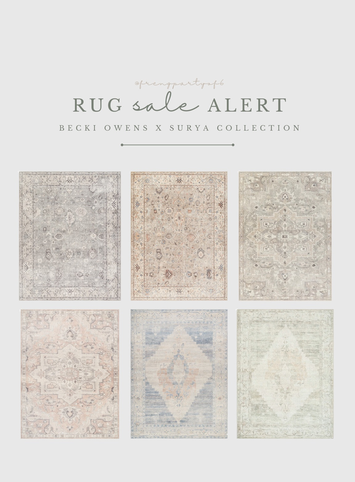 Rug sale alert! Love these neutral rugs from the Becki Owens x Surya collection.

Area rug, living room, bedroom, kitchen runner

#LTKstyletip #LTKhome #LTKsalealert