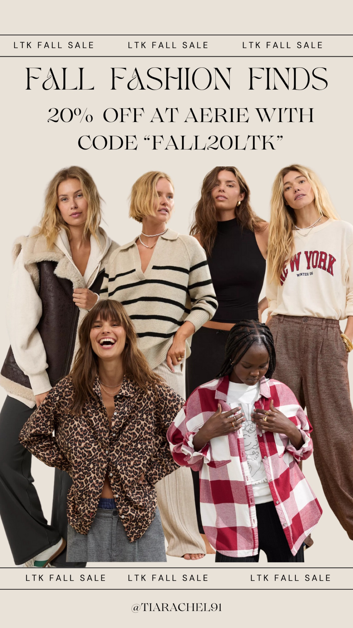 Aerie has a lot of really chic fall fashion finds! Use code “FALL20LTK” at checkout to get 20% off 

#LTKSaleAlert #LTKStyleTip #LTKFallSale