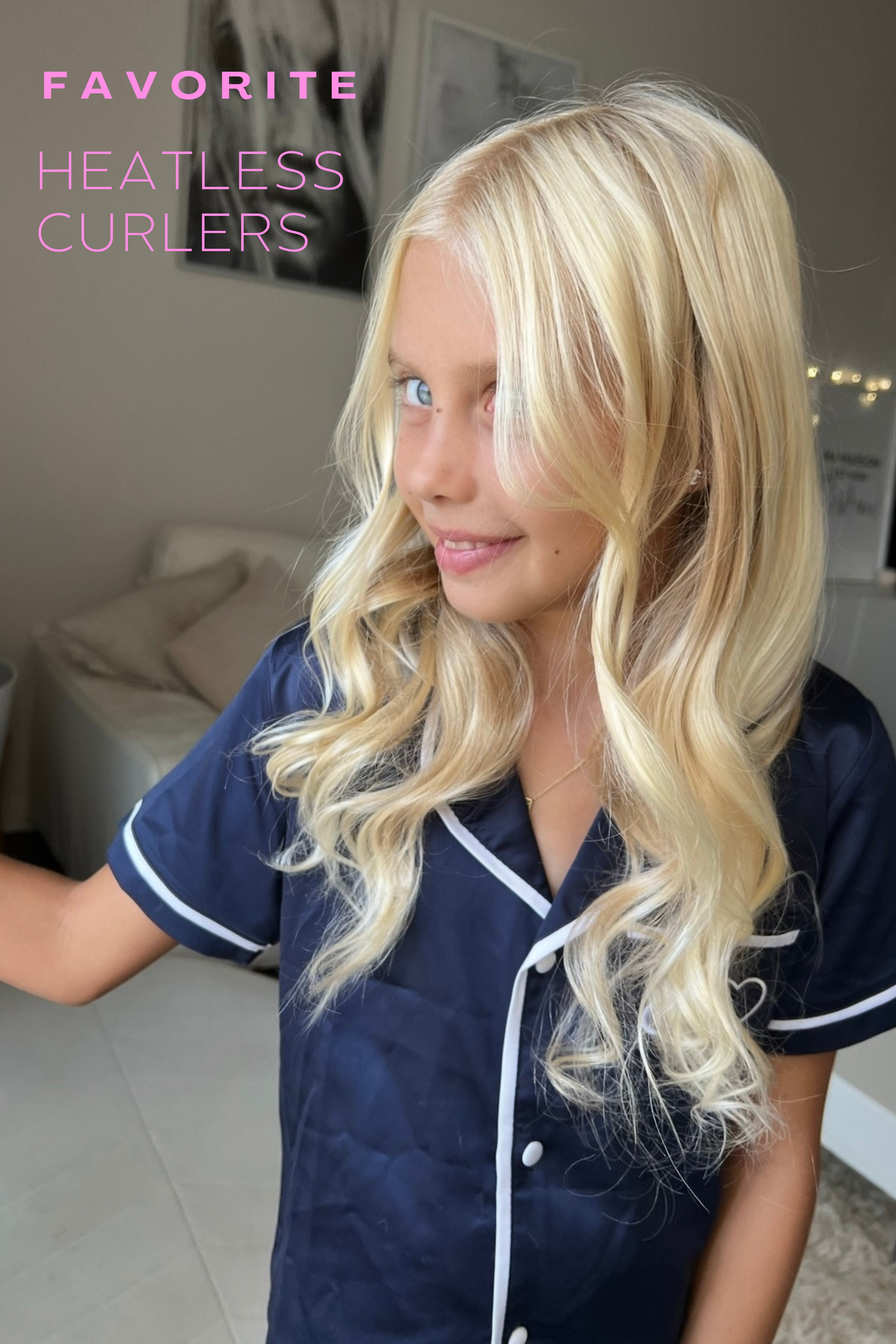 Ella’s curls are on point with our favorite heatless curlers from Kitsch! 💖 No heat, no damage, just gorgeous curls that last all day! 🌟 Tap to shop, my girlies! #HeatlessCurls #KitschBeauty #CurlyHairGoals #LTKBeauty 

 #LTKBeauty #LTKFamily