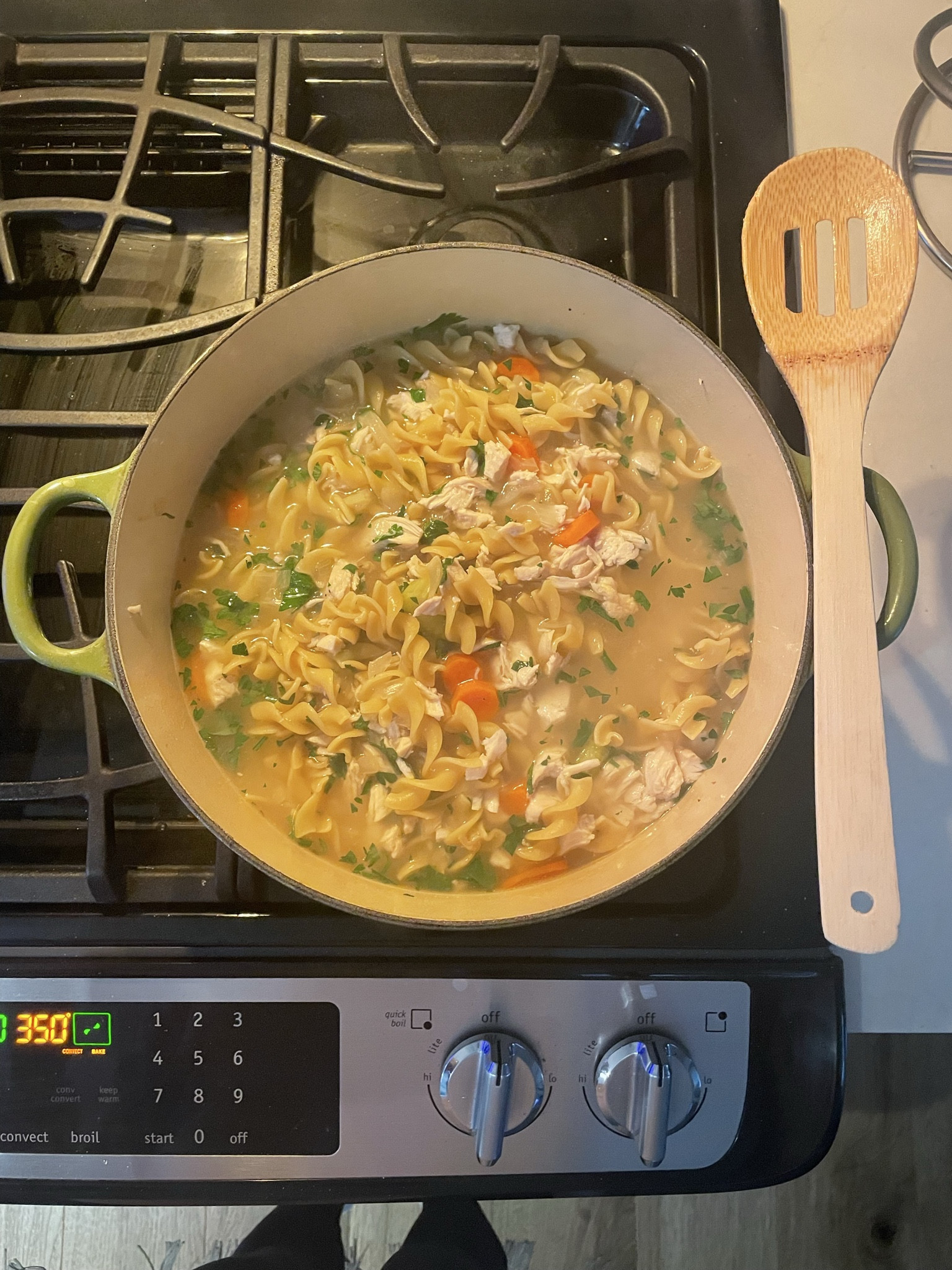 My favorite trio: a flaky croissant, a hearty Dutch oven, and homemade chicken noodle soup. Simple, comforting, and perfect—everything about this feels like perfection in a bowl. Linked the essentials I use to make it all happen.

#LTKfood #homemadesoup #comfortfood #kitchenessentials #Dutchovenrecipes


#LTKGiftGuide #LTKHome #LTKSeasonal